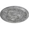 Ekena Millwork Tristan Ceiling Medallion (Fits Canopies up to 5 1/2"), 26"OD x 3"P, Ultra Pure White Crackle CM26TNUWC - alternate 2